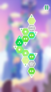 Advanced level Sudoku with green theme and number tiles